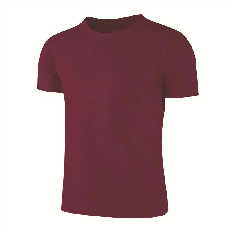 Quick Dry Crew Neck Short Sleeve T Shirt Breathable Performance Tee for Work Team Uniform and Casual Wear for Women Men Peaceful Pleasures Health and Wellness