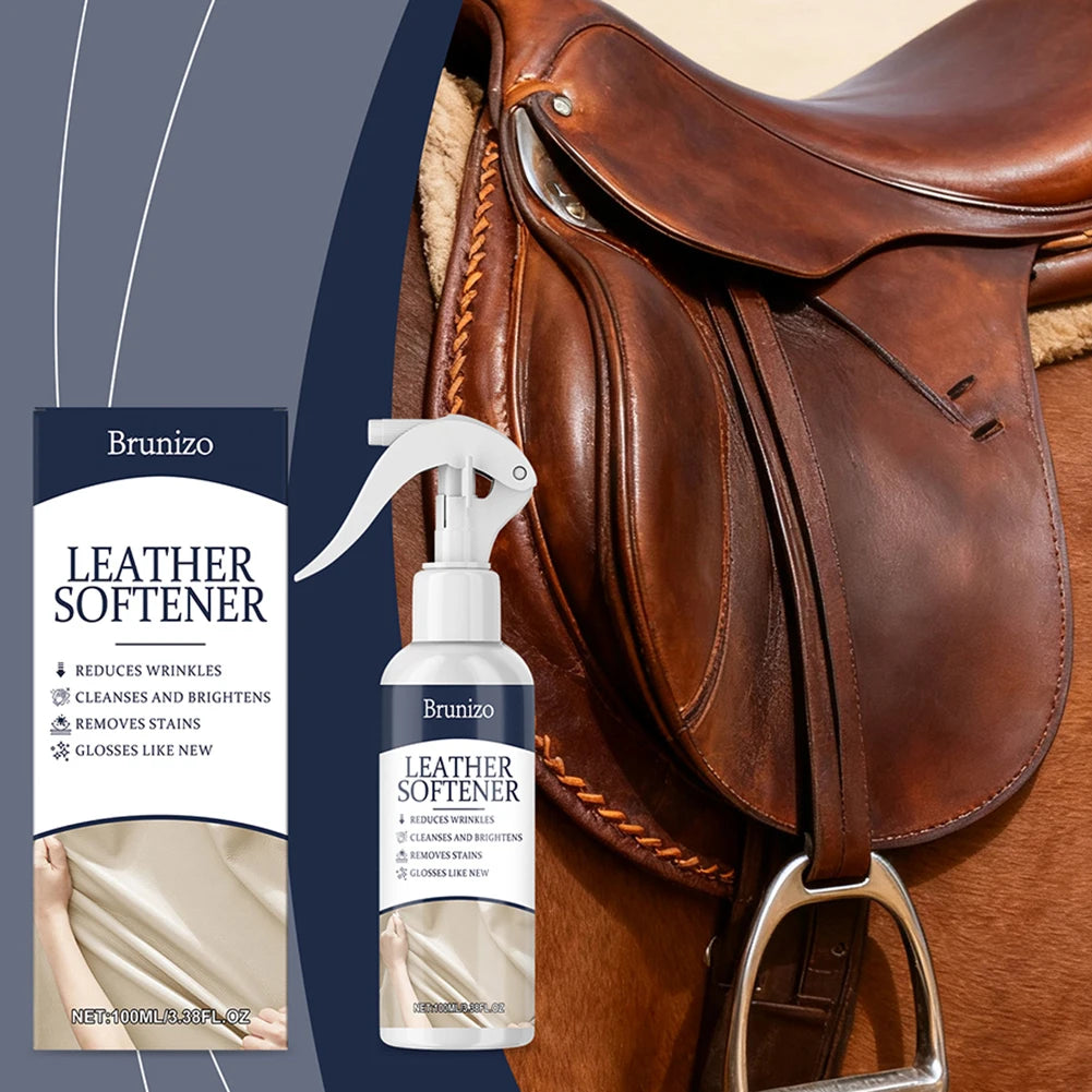 Leather Care Product,Softener For Stiff Leather Jackets,Deeply Moisturizes And Softens Leather,High-End Leather Accessory Care Peaceful Pleasures Health and Wellness
