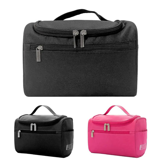 Travel Wash Makeup Bag,Large Capacity Cosmetic Organizer Waterproof Toilet Bag Portable Durable Toiletry Bag for Daily Use Peaceful Pleasures Health and Wellness