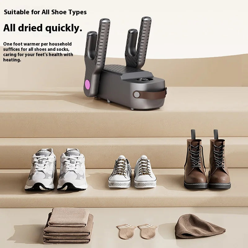 HOMEFISH Automatic Shoe Dryer & Deodorizer | Timer Drying Device