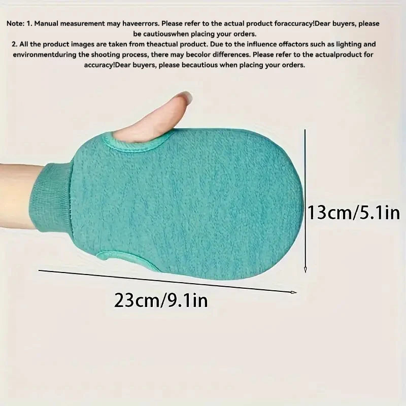 Exfoliating Body Glove for Shower, Bath, Spa & Skin Scrub