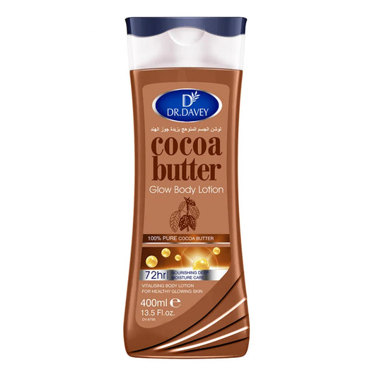 DR.DAVEY 400ml Cocoa Body Lotion – Deep Moisture, Non-Greasy Body Lotion Oasis Select