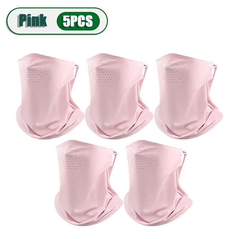 Ice Silk UV Face Mask & Neck Cover | Outdoor Sun Protection