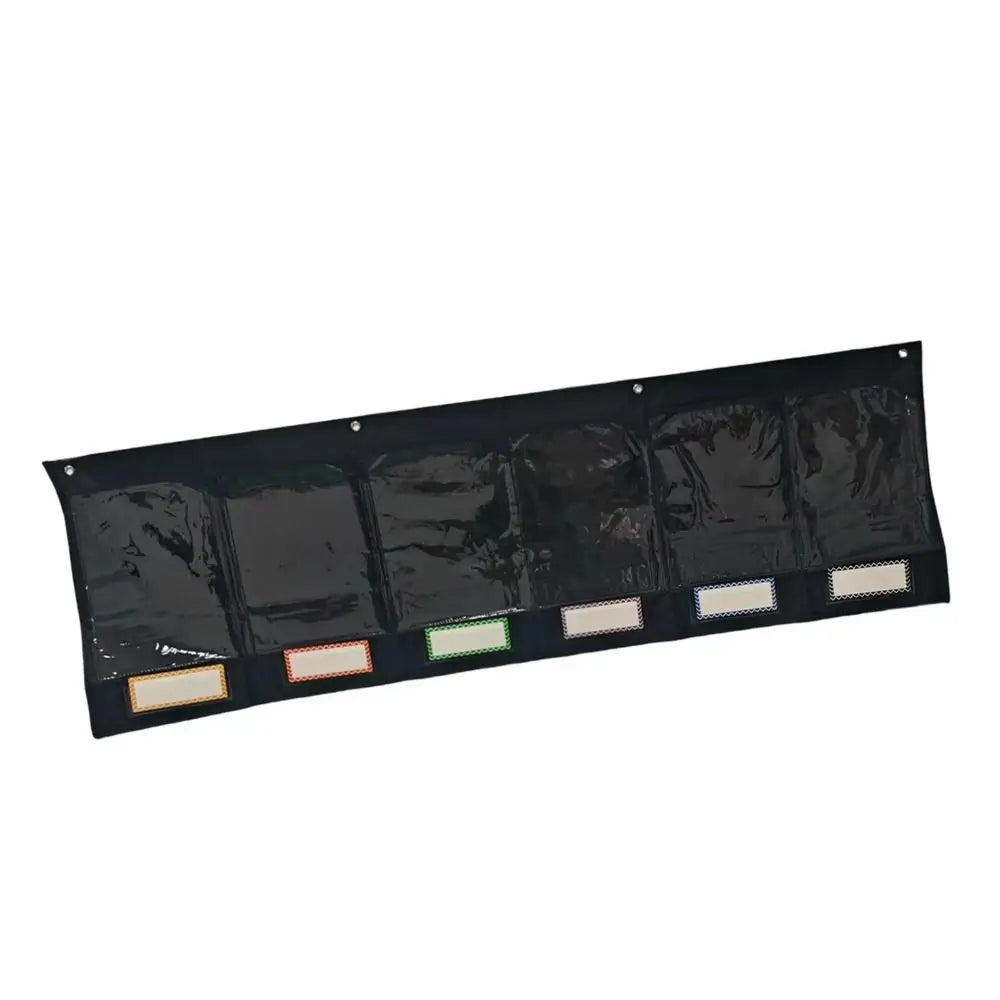 Wall Pocket Chart 6 Clear Pockets – Homework & Class Organizer