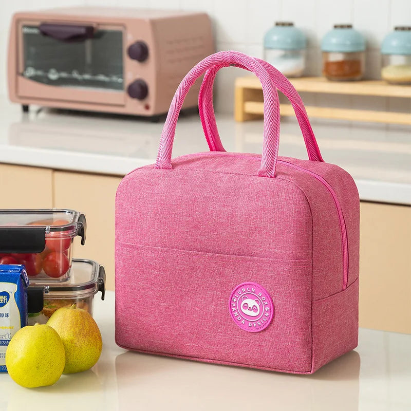 Thermal Insulated Lunch Bag | Kids & Adults Bento Tote Insulated Lunch Bag Peaceful Pleasures Health and Wellness B