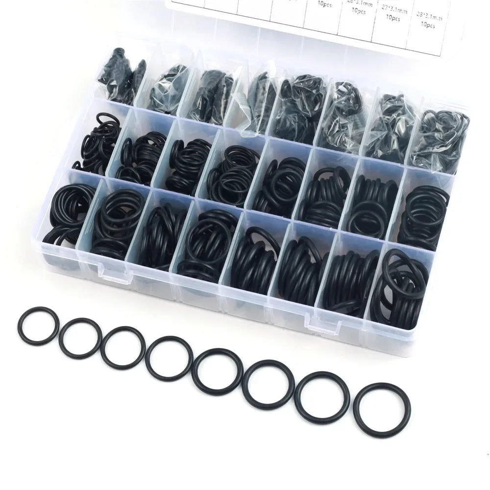 NBR O-Ring Seal Kit 740–1200 Pcs | Plumbing & Auto Repair Peaceful Pleasures Health and Wellness