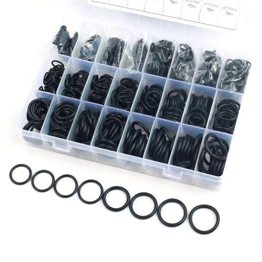 NBR O-Ring Seal Kit 740–1200 Pcs | Plumbing & Auto Repair