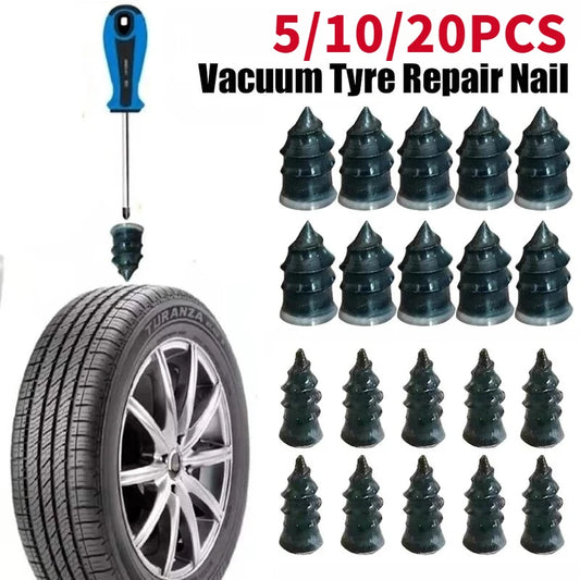 Tubeless Tire Repair Rubber Nail Kit – Car, Motorcycle & Truck Tire Repair Kit Peaceful Pleasures Health and Wellness