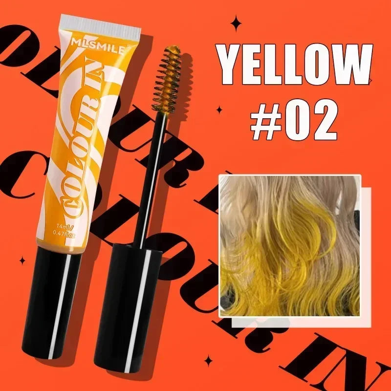 Temporary Hair Color Wax Chalk – Washable DIY Dye, Non-Toxic