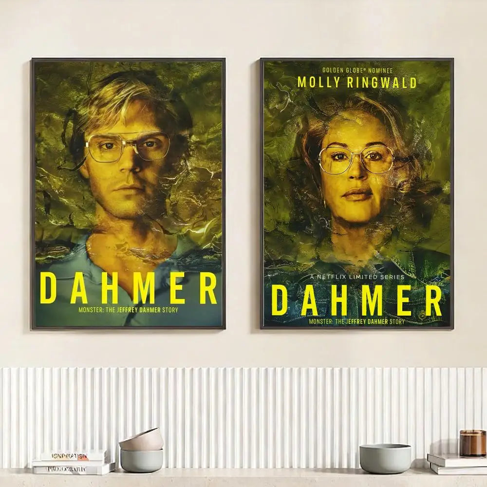 Dahmer Movie Poster – HD Self-Adhesive Waterproof Wall Art Movie Wall Poster Peaceful Pleasures Health and Wellness