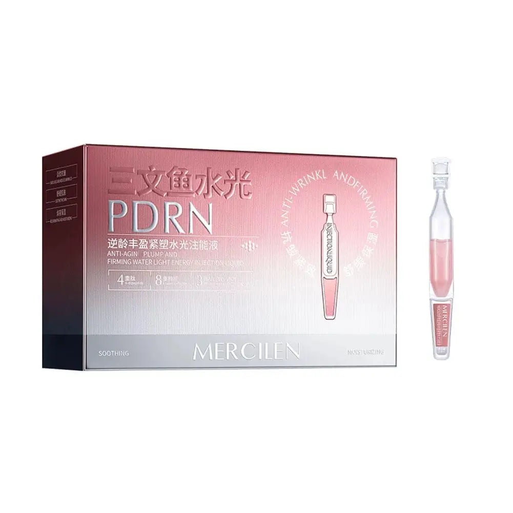 30pcs PDRN Firming Water Light Energy Injection essence Smoothing Skin Oil Control Pore Refining Skin Rejuvenation Essence Peaceful Pleasures Health and Wellness 30pcs
