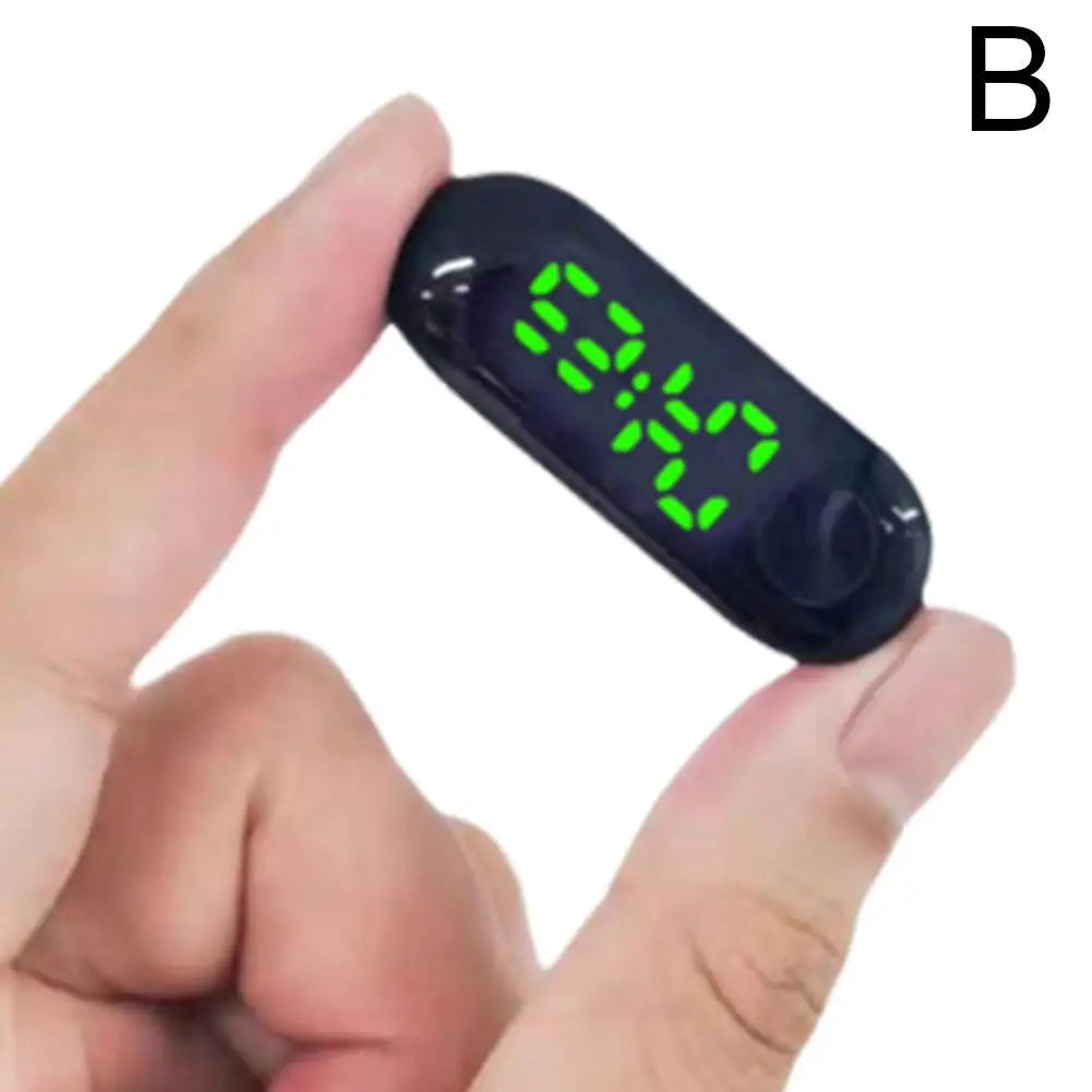 Motorcycle Electric Scooter Digital Time Display Portable Electronic Watch Waterproof Night Light Digital Display LED Clock Peaceful Pleasures Health and Wellness B