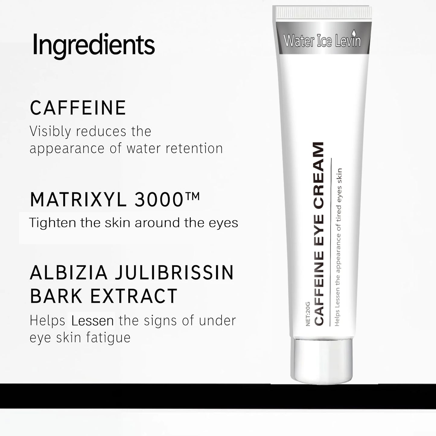 Caffeine Eye Cream – Brighten & Hydrate Tired-Looking Eyes