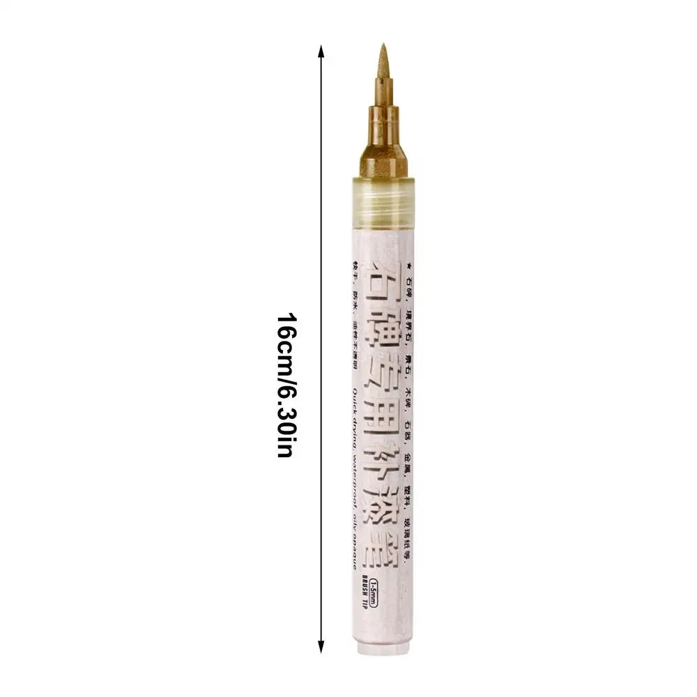 Tombstone Inscription Restoration Paint Pen | 12 Colors