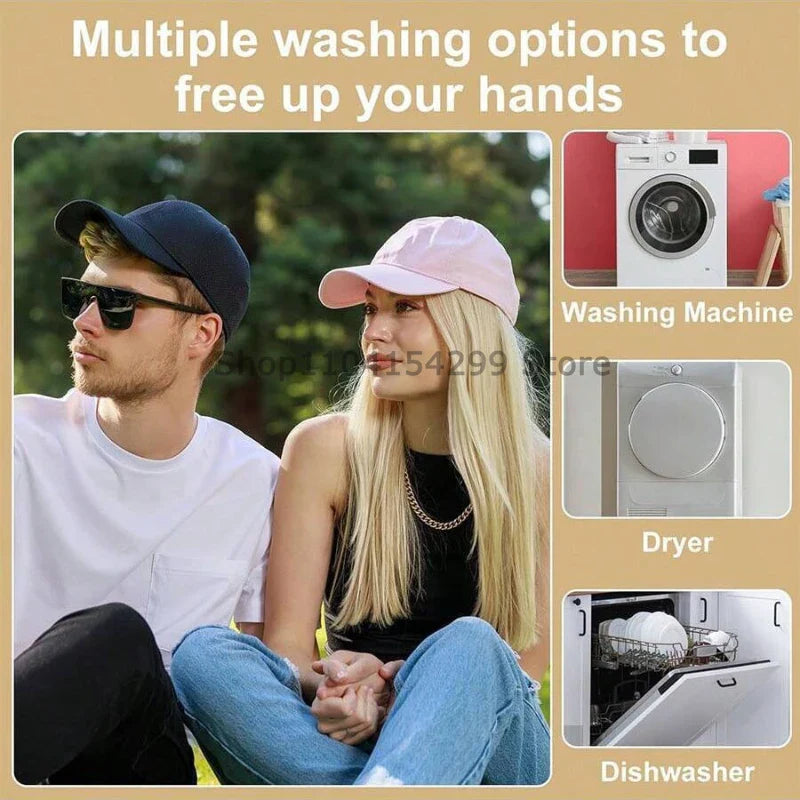 Baseball Cap Washer Laundry Bag – Anti-Deformation Hat Frame