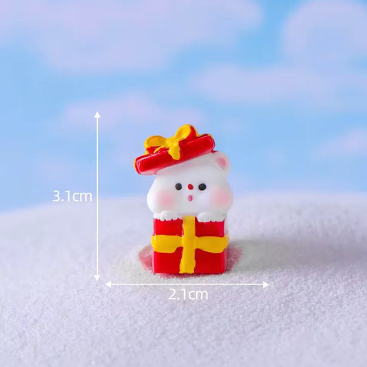 Christmas Resin Figurine Ornament – Santa, Snowman & Bear Christmas Resin Figurine Oasis Select