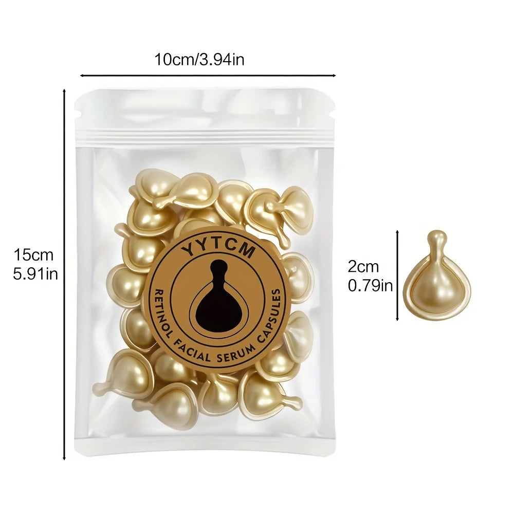 Retinol Essence Capsules with Collagen & Niacinamide – 30 Caps