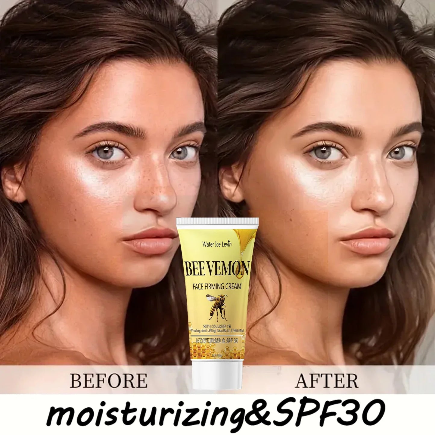 Bee Venom Face Firming Cream – 1% Collagen & SPF 30