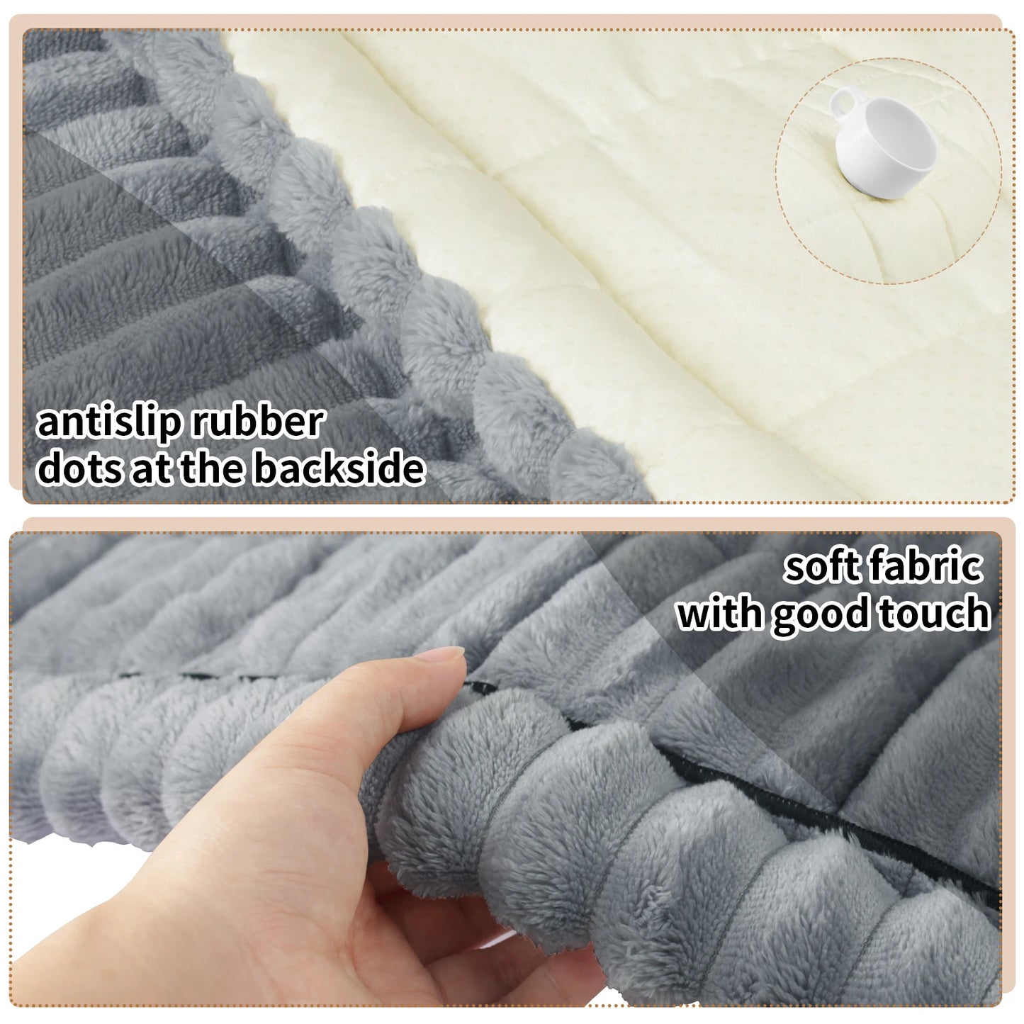 New Corduroy Sofa Towel Winter Warm Thickening Plush Universal Cushion Couch Cover L-shaped Sectional Anti-slip Modern Slipcover Peaceful Pleasures Health and Wellness