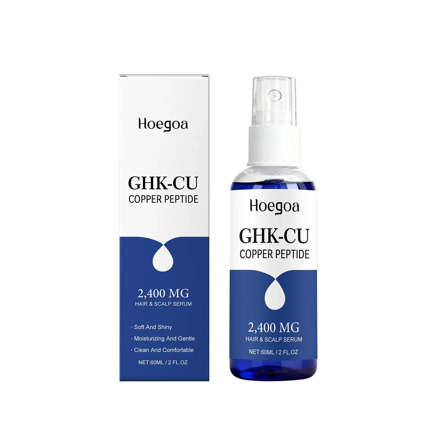 HOEGOA Copper Peptide Hair Growth Serum – Anti Hair Loss