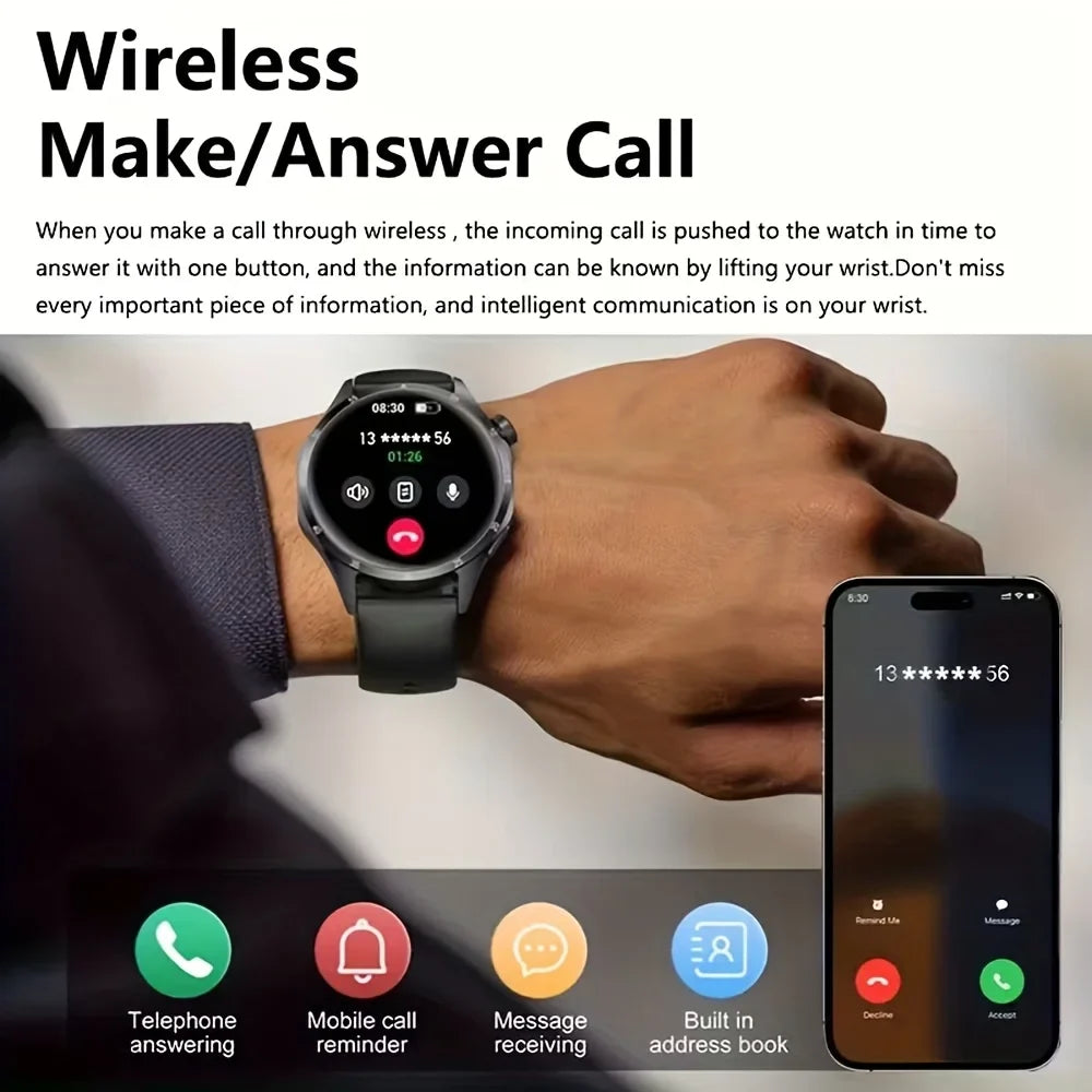 ERUN Smartwatch 1.46" Touchscreen | Fitness Tracker & Calls