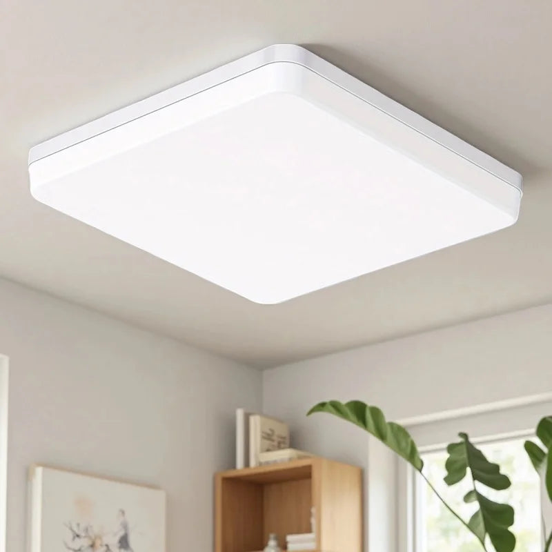 LED Flush Mount Ceiling Light 18–48W | 3000K–6000K Modern Lamp