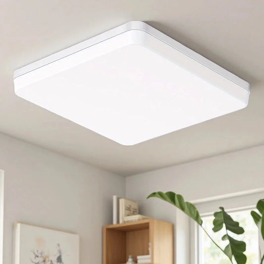 LED Flush Mount Ceiling Light 18–48W | 3000K–6000K Modern Lamp LED Ceiling Light Peaceful Pleasures Health and Wellness