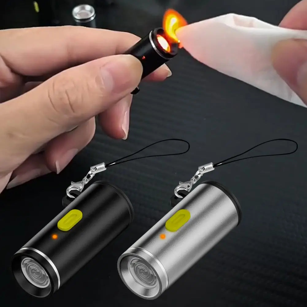 Mini USB-C Electric Lighter | Flameless Windproof Travel