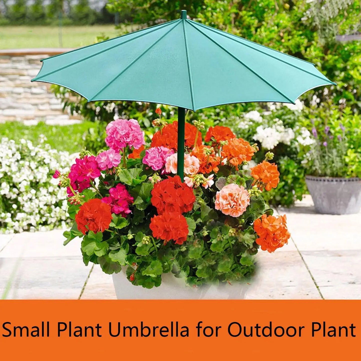 3-Pack Mini Plant Umbrellas – UV Sun Shade for Seedlings