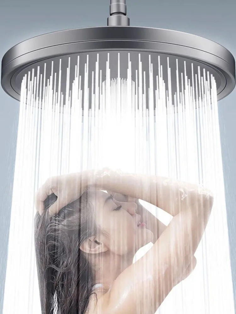6-Mode Large Rainfall Shower Head | High Pressure Ceiling Mount