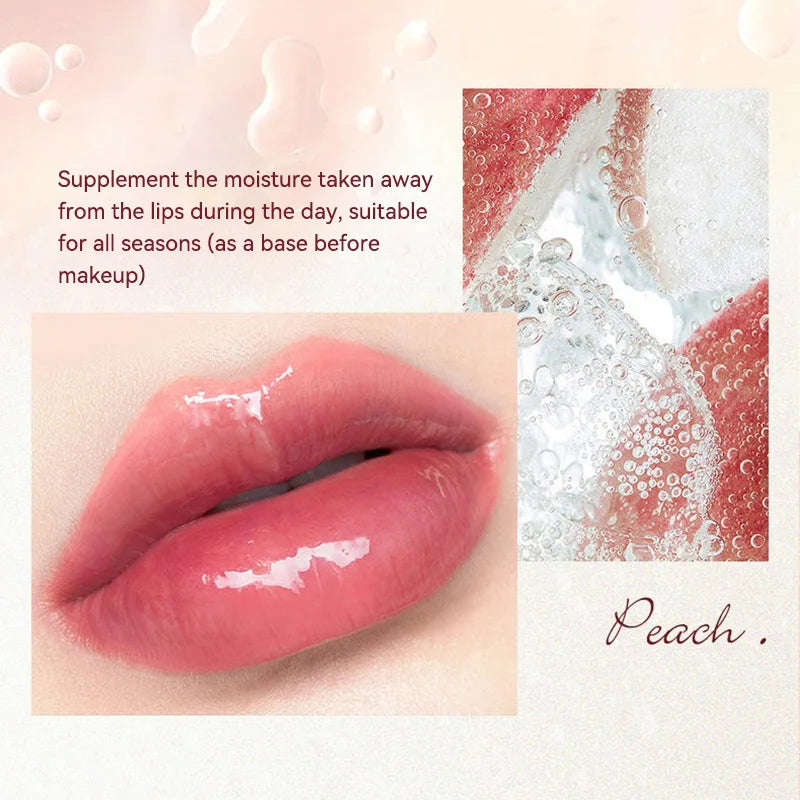 Peach Milk Honey Lip Oil – Moisturizing Gloss & Lip Lines