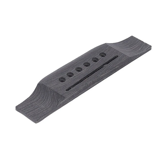 Acoustic Guitar Saddle Bridge Rosewood Accessories Qin Ma Qiao Folk Peaceful Pleasures Health and Wellness Martin style 6-hole