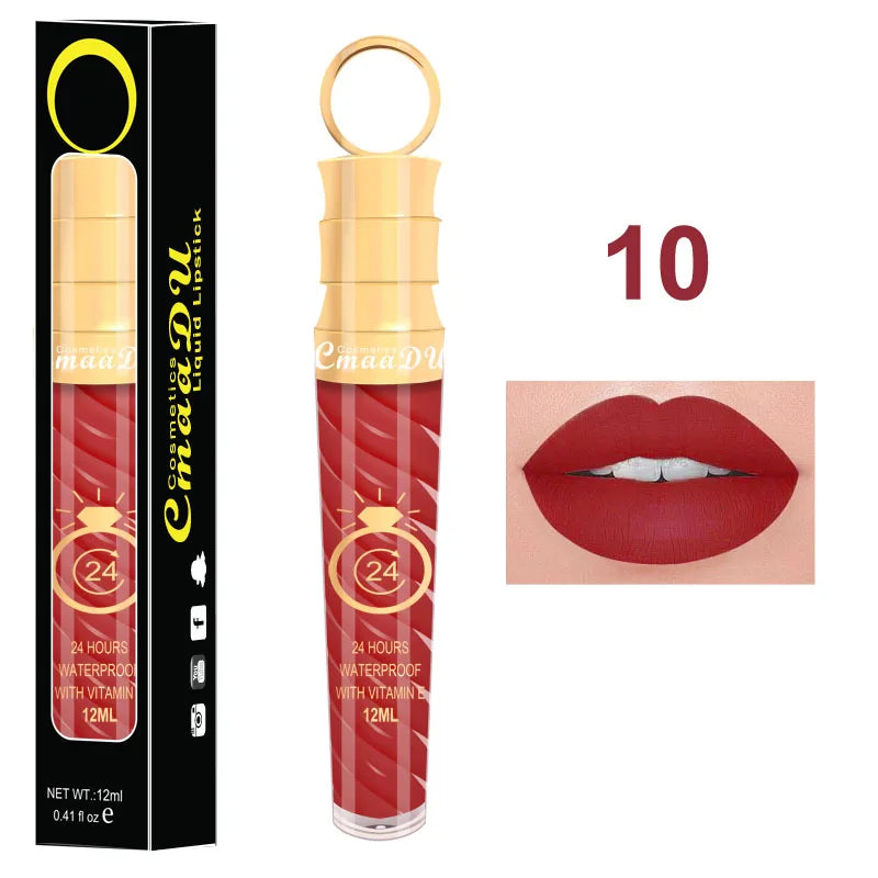 Cmaadu Matte Lip Gloss – Waterproof Long-Lasting Non-Stick