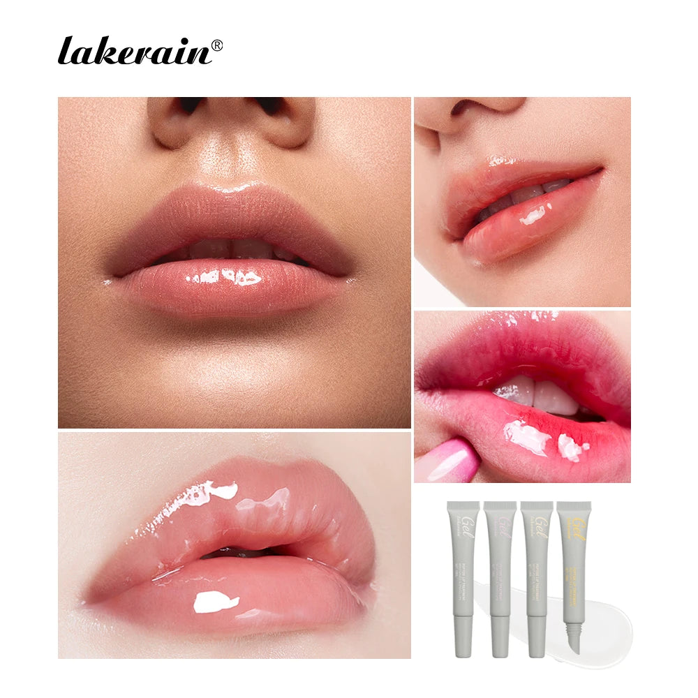 10ml Moisturizing Peptide Lip Treatment Lip Mask Gel Remove Dead Skin Lipstick Base Lip Cream Lip Care Mask Reduce Lip Lines Peaceful Pleasures Health and Wellness