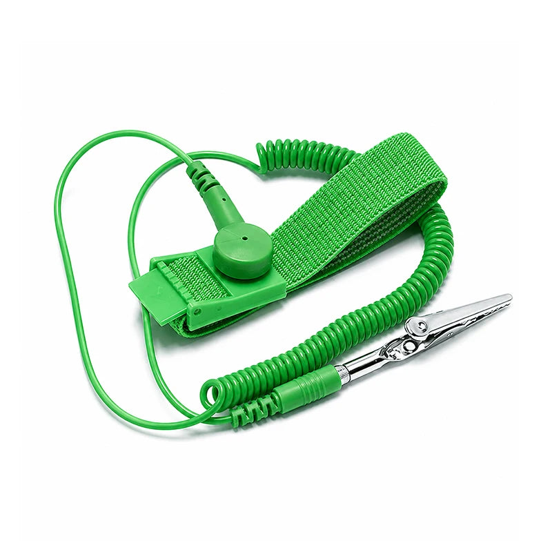 Anti-Static ESD Wrist Strap Grounding Band with Alligator Clip