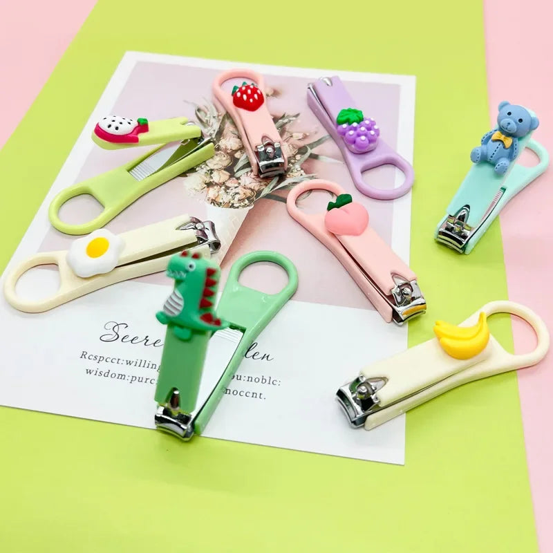 Kids Heart Nail Clipper & File Set | Girls Cartoon Grooming