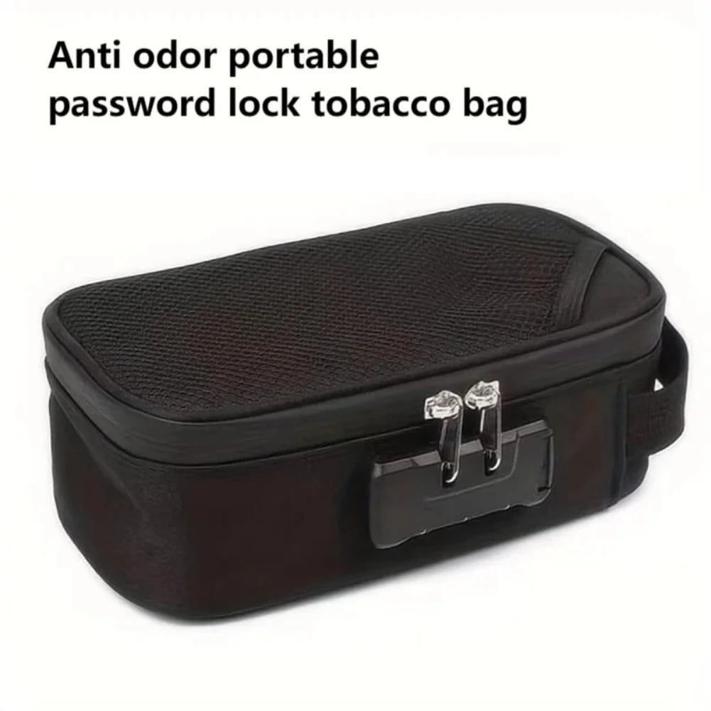 Large Smell Proof Bag with Combo Lock & Activated Carbon