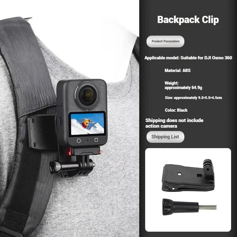 DJI Osmo 360 Accessories Kit – Cage, Glass & Mount