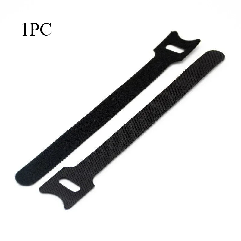 Reusable Hook & Loop Cable Ties 20cm 50pcs – Wire Organizer Reusable Cable Ties Peaceful Pleasures Health and Wellness 1 piece 200mm