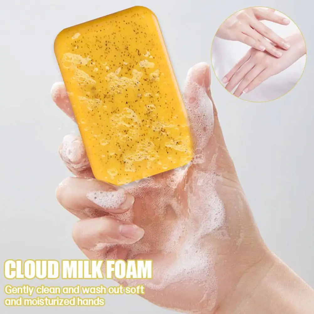 Turmeric Kojic Acid Lemon Soap Bar – Vitamin E Face & Body