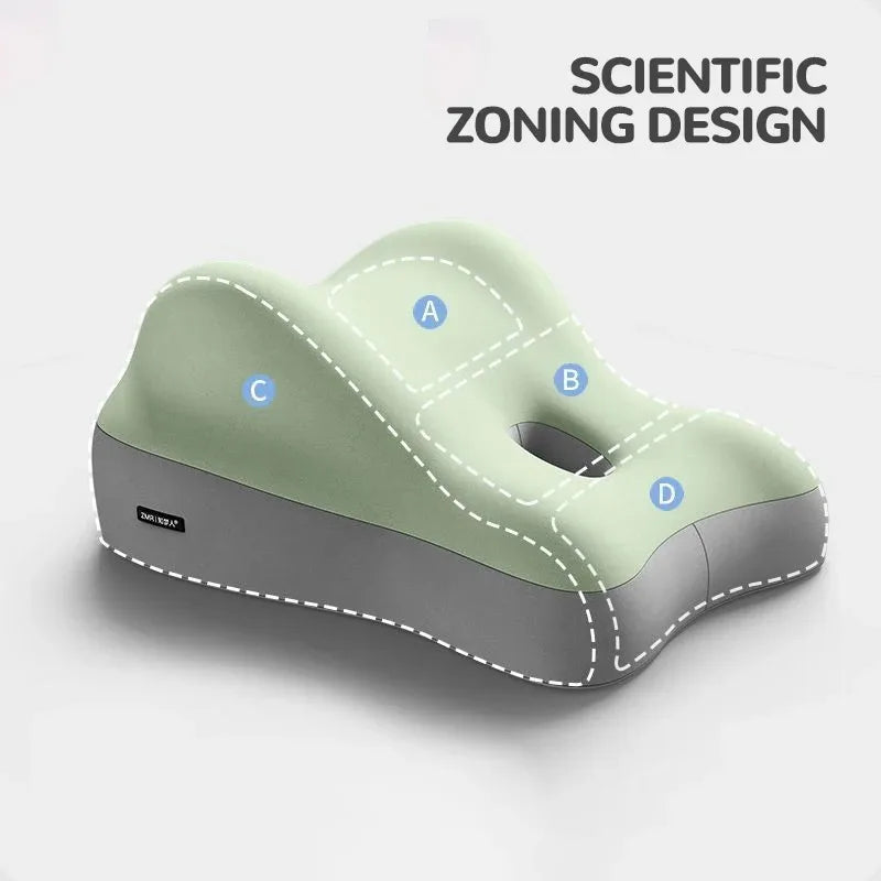 Multi-Functional Ergonomic Bed Pillow Bedroom Furniture Memory Foam Waist Cushion Cushion Tummy Pillow Wedge-shaped Pillow Peaceful Pleasures Health and Wellness