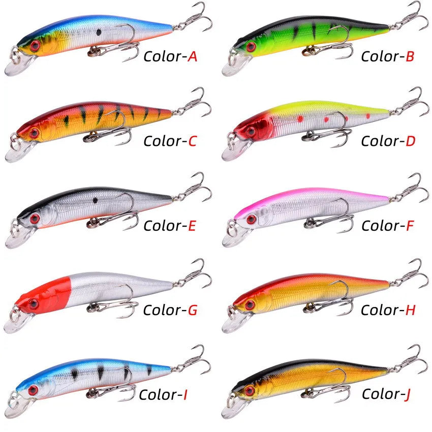 2026 Hot Mini Crank Wobble Bait, 10cm 8g High Quality Artificial Fishing Lure Kit Peaceful Pleasures Health and Wellness