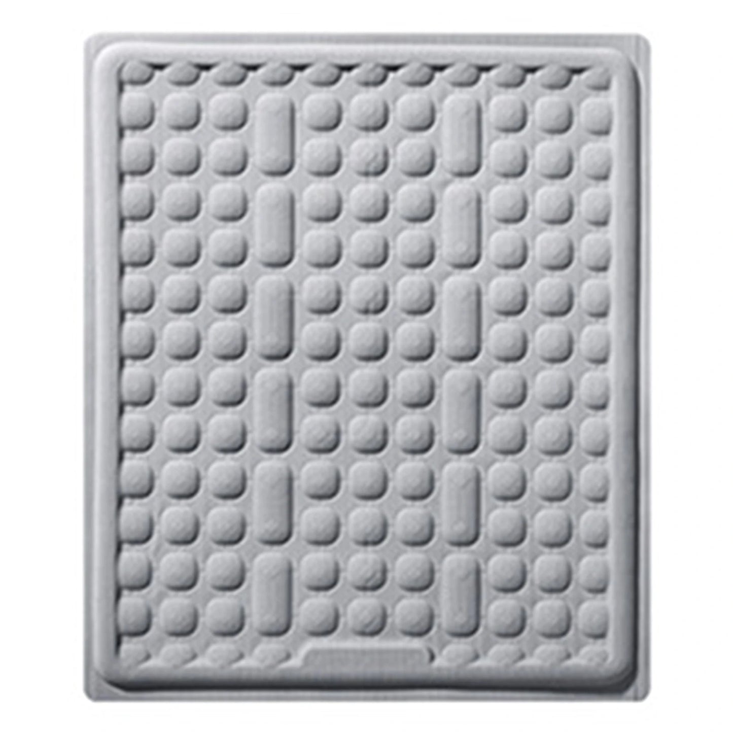 Car Seats Cushion Soft Breathable Non-Slip Gel Cooling Seats Cushion For Office Chair Non-Slip Gel Seats Pad For Long Sitting Peaceful Pleasures Health and Wellness Light Gray Rectangle
