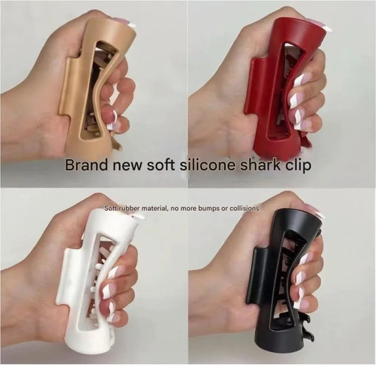 Soft Silicone Hair Claw Clips – Safe, Stylish Barrettes Hair Claw Clips Peaceful Pleasures Health and Wellness