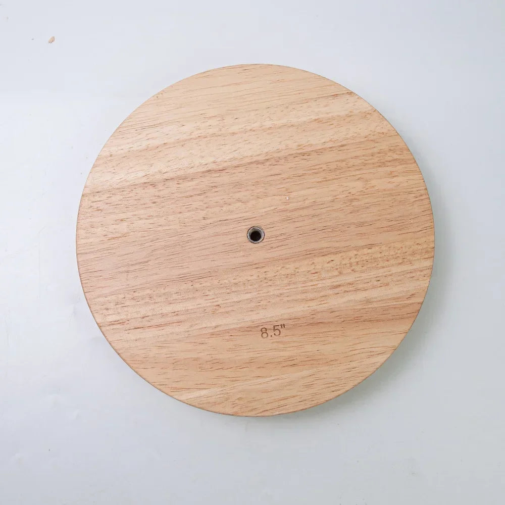 1pcs DIY 7.5/8.5/9.5 in Plaster Molds Wood Pottery Tools with Handle for Bowls Plate Dish Slump Press Mold Pottery Molds Peaceful Pleasures Health and Wellness 8.5 inches