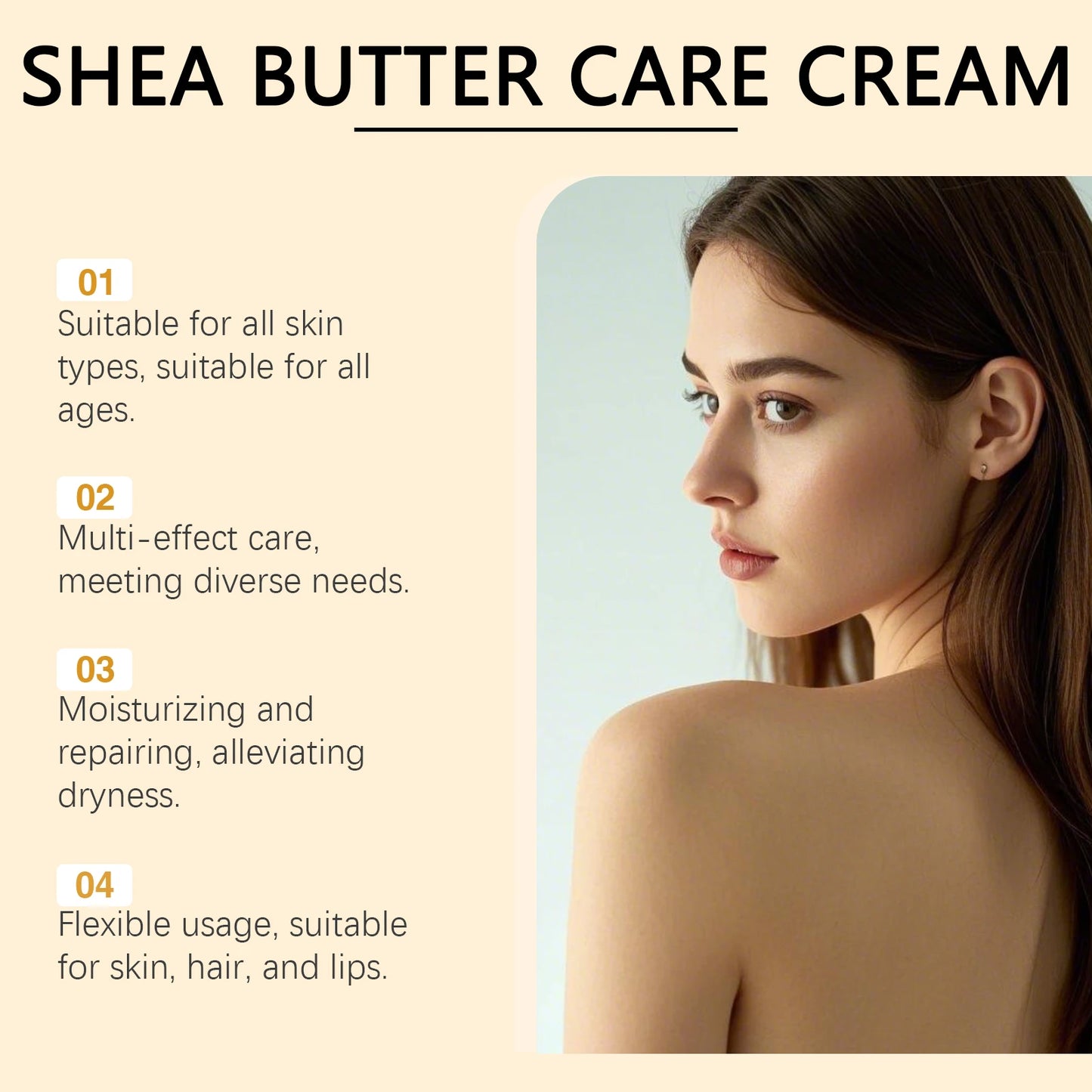 Soothing Cream with Shea Butter & Vitamin E – Face & Body