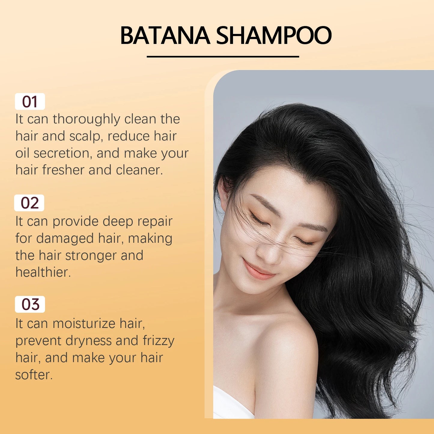 Batana Strengthening Shampoo | Scalp Cleanse, Smooth & Shine