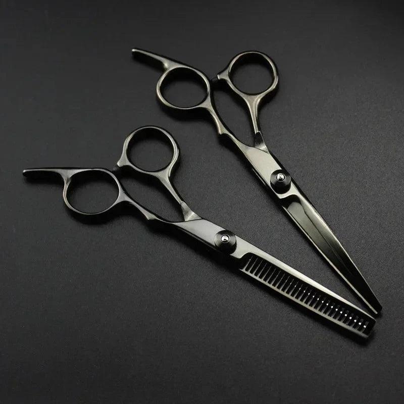 Professional 6 inch Hair Scissors Thinning Barber Cutting Hair Shears Scissor Tools Hairdressing Scissors Peaceful Pleasures Health and Wellness