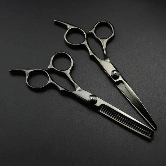 Professional 6 inch Hair Scissors Thinning Barber Cutting Hair Shears Scissor Tools Hairdressing Scissors Peaceful Pleasures Health and Wellness