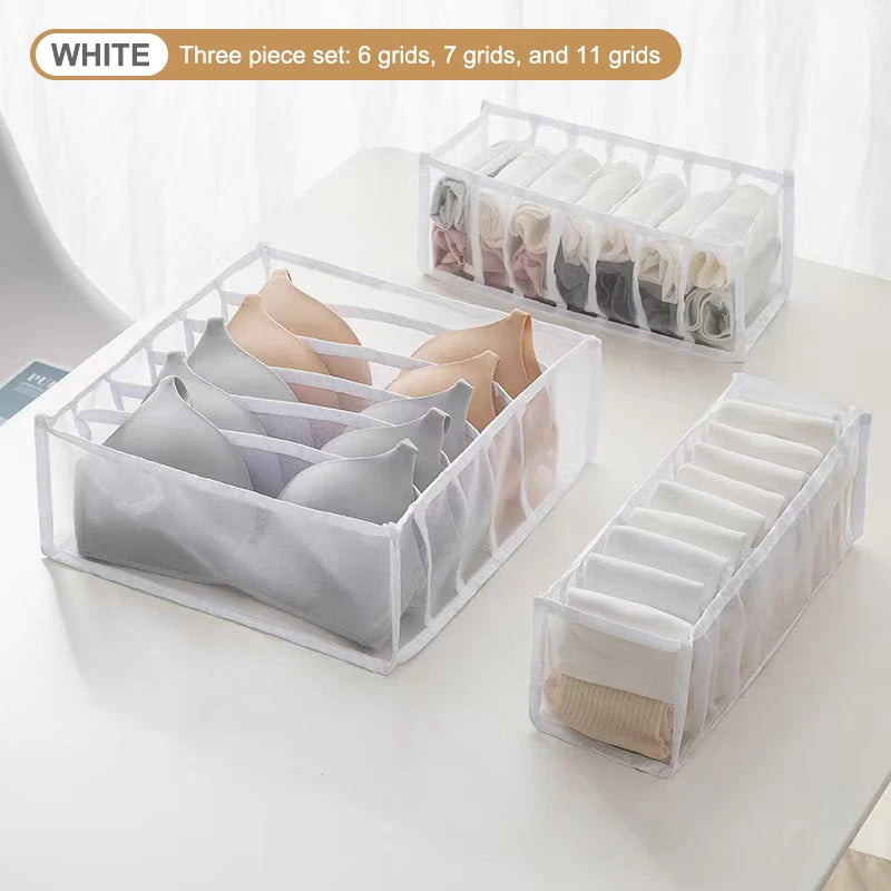 Folding Fabric Drawer Storage Box – Underwear & Socks